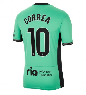 Atletico Madrid Angel Correa #10 Replica Third Stadium Shirt 2023-24 Short Sleeve